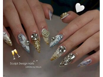 スカルプエンボスフラワー♪