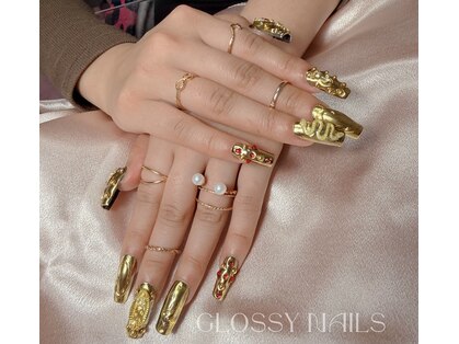 グロッシー ネイル(glossy nails)の写真