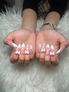 ハイビューティー 渋谷(Hi Beauty)/ネイルチップ長さだし 持ち込み