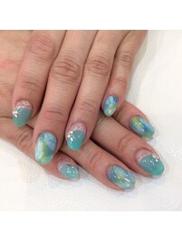 爽やかネイル