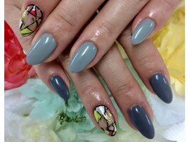 幾何学模様ネイル☆