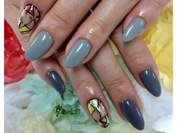 ダブルネイル(Double Nail)/幾何学模様ネイル☆