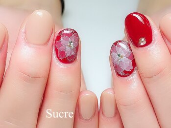 シュクル(Sucre)/たらしこみフラワー