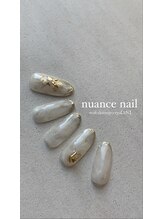 キャプラスネイル 大丸心斎橋店(CAPLUS NAIL)/ニュアンスネイル：）