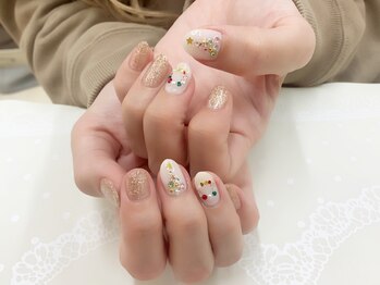 プルミエ ネイル(Premier Nail)/クリスマスネイル★4本アート