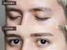 【MEN'Sアイブロウ】ハリウッドブロウリフト《眉毛パーマ&WAX脱毛》¥5,980
