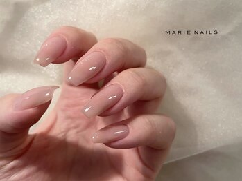 マリーネイルズ 大阪梅田店(MARIE NAILS)/新規様4400円　0220a　透明感