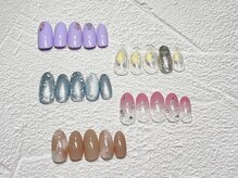 クリエネイルスペース 伊勢店(Crie Nail Space)の雰囲気（定額￥８８００デザイン♪カラー変更◎）