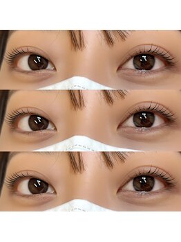 スピラ 上通店(Spira)/ストレート立ち上げ×目尻流し