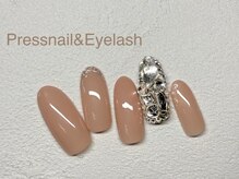 プレス ネイルアンドアイラッシュ(PRESS NAIL&EYELASH)/【ハンド】定額※オフ込￥9800