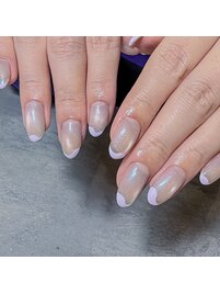 ニュアンスフレンチネイル