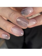 リノ(lino)/紫陽花風ニュアンスネイル5/22