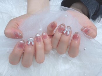ペル テ ネイル(Per te Nail)の写真/パーツ100種類~カラー300種類~豊富にご用意☆≪うる艶ちゅるんワンカラー¥6500~≫