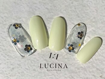 ネイルスタジオ ルキナ(LUCINA)/T-030 フラワーデザイン