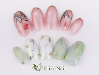 エリクサーネイル 池袋(Elixir Nail)の写真/定額¥5280から施術可能☆リーズナブルな価格設定が人気の理由！あなただけの綺麗な指先になれるサロン♪