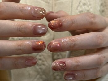 mou nail【ムーネイル】下北沢の写真/短い爪でも可愛い！ショートネイルに似合うデザイン◎
