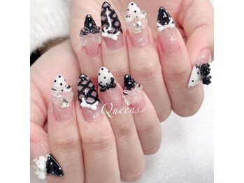 クイーンズビューティーサロン 歌舞伎町店(Queen's beauty salon)/チップ長さ出し10本やり放題