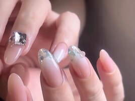 キラキラクリア風フレンチ