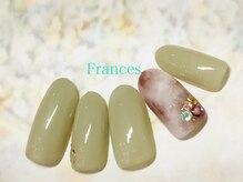 フランセス(Frances)/タイダイネイル