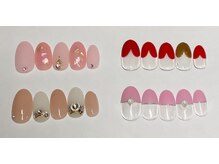 モアネイル(more nail)/2月定額デザイン￥5500