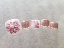 ネイルフロンティア 吉祥寺(NAIL FRONTIER)/立体ドライフラワー¥11980