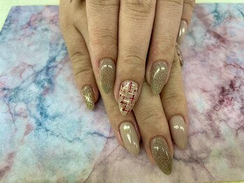 ディーネイル 四条烏丸(D-nail)/【春井】ツイード☆