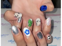 リジュベ(Rejuve)/夏休み☆普段より大胆なネイルに