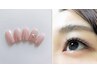 ※電話LINE限定★シンプルネイルかフレンチ＆フラットラッシュ80本同時施術