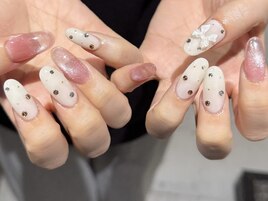 春色マグネットネイル