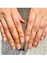 ホワイトネイル 難波店(WHITE NAIL)/マグネット/ヌーディーピンク