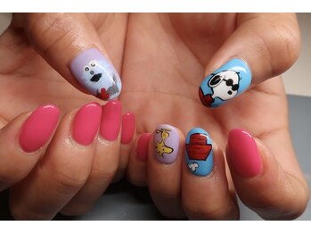 ペントハウス(Penthouse)の写真/【オーダーネイルチップ作成OK】普段ネイルが出来ない方にもハンドメイドのネイルチップが大好評♪