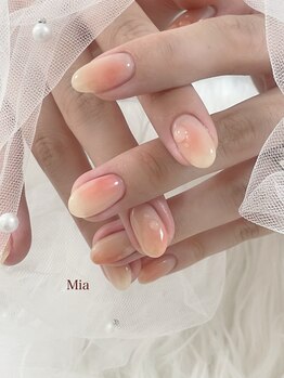 ミア(Mia)の写真/【ご新規様付け替えオフ無料/フィルイン,パラジェル対応可】豊富な知識でお客様にあったデザインをご提案!