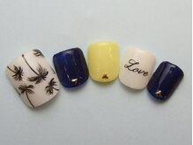 ネイルサロン ドレリッチ 大宮店(drerich)/パームツリーFOOT