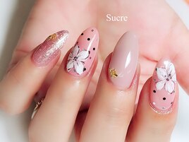 ドット&フラワー♪