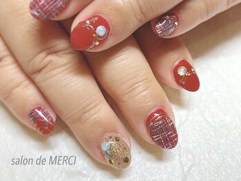 サロン ド メルシー(Salon de MERCI)/チェック柄☆