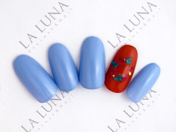 ラルナ ネイルアンドアイラッシュサロン(LA LUNA nail & eyelash salon)/8月9月◇定額ナチュラル◇