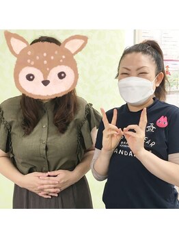 かおりビューティサロン/産後10年以上のママさんとお写真