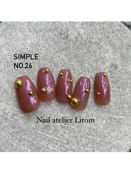 ネイルアトリエ リトム(Nail atelier Litom)/ハンド/定額デザイン