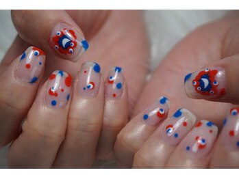 ミャクミャクネイル