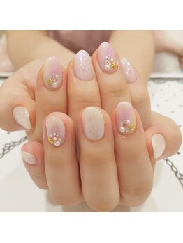 サロンドティアラ(salon de tiara)/タイダイ柄ネイル☆