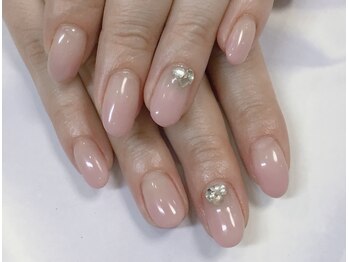 シンプルグラデーションネイル