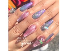 ジェルメ(germer)/左右違うマグネットネイル！