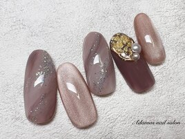 ニュアンス大人ネイル