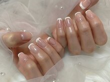 エマネイル プラスキハクヤ 天満橋店(EmaNail+KIHAKUYA)/クリアフレンチ