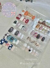 スノーフレーク(Snowflake)/最新アート♪季節定額デザイン