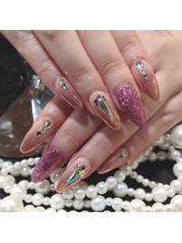 ジェル付け放題