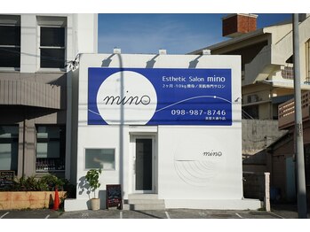 ミノ 美里大通り店(mino)/青い看板で白い建物が目印♪