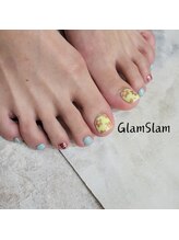 グラムスラム 福島店(GLAMSLAM)/ピンクミラー×お花♪