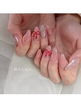 ルラ バイ フリー(RULA by free)/うる艶リボンネイル＊*
