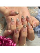 ネイル ミュー(nail myuu)/ラメグラデーション